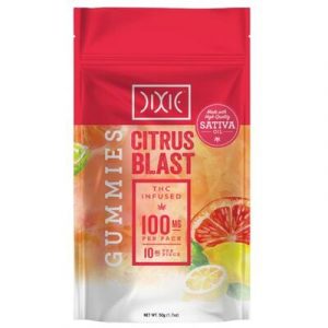Citrus Blast Gummies 100mg THC
