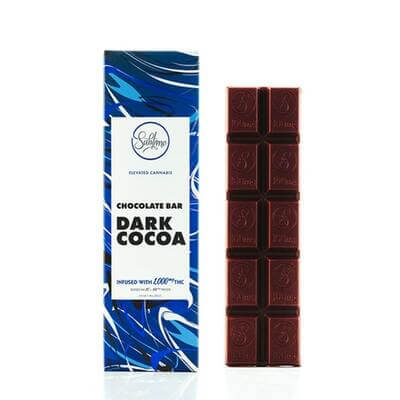 Dark Cocoa Chocolate Bar 1000mg UK