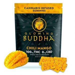 Glowing Buddha Chili-Mango Gummies 100mg THC
