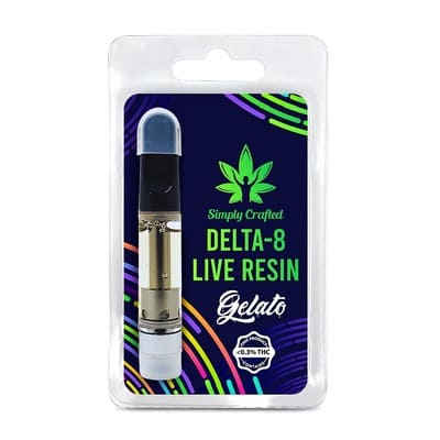 Gelato Delta-8 Live Resin Cartridge UK 1g
