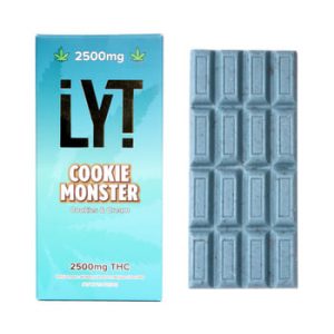 Lyt Cookie Monster Bar 2500mg THC UK