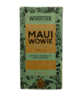 Woodstock Maui Wowie Vape Cartridge UK 73% THC